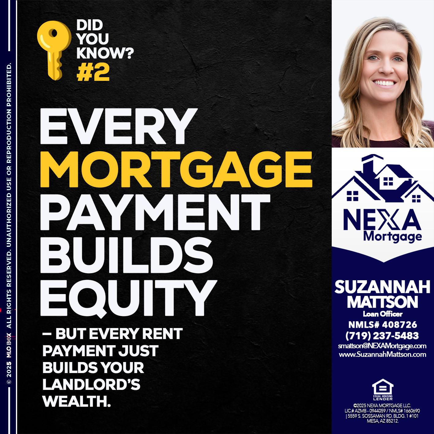 DID YOU KNOW? - Suzannah Mattson -Brokering Loan Officer
