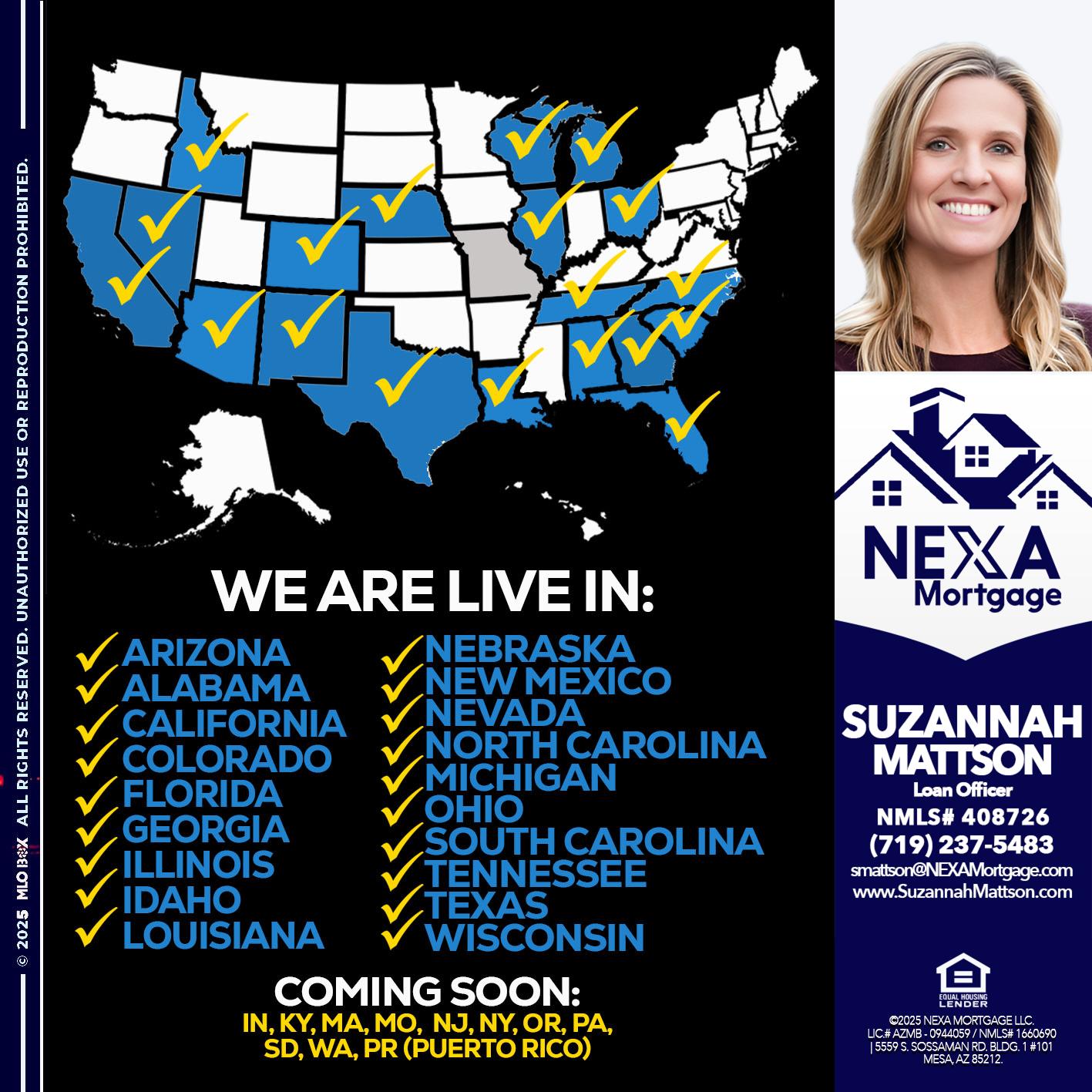 New Mexico live - Suzannah Mattson -Brokering Loan Officer
