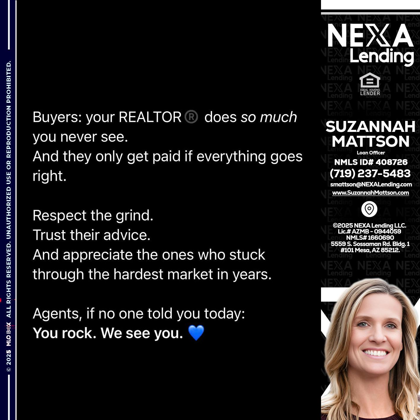 BUYERS - Suzannah Mattson -Brokering Loan Officer