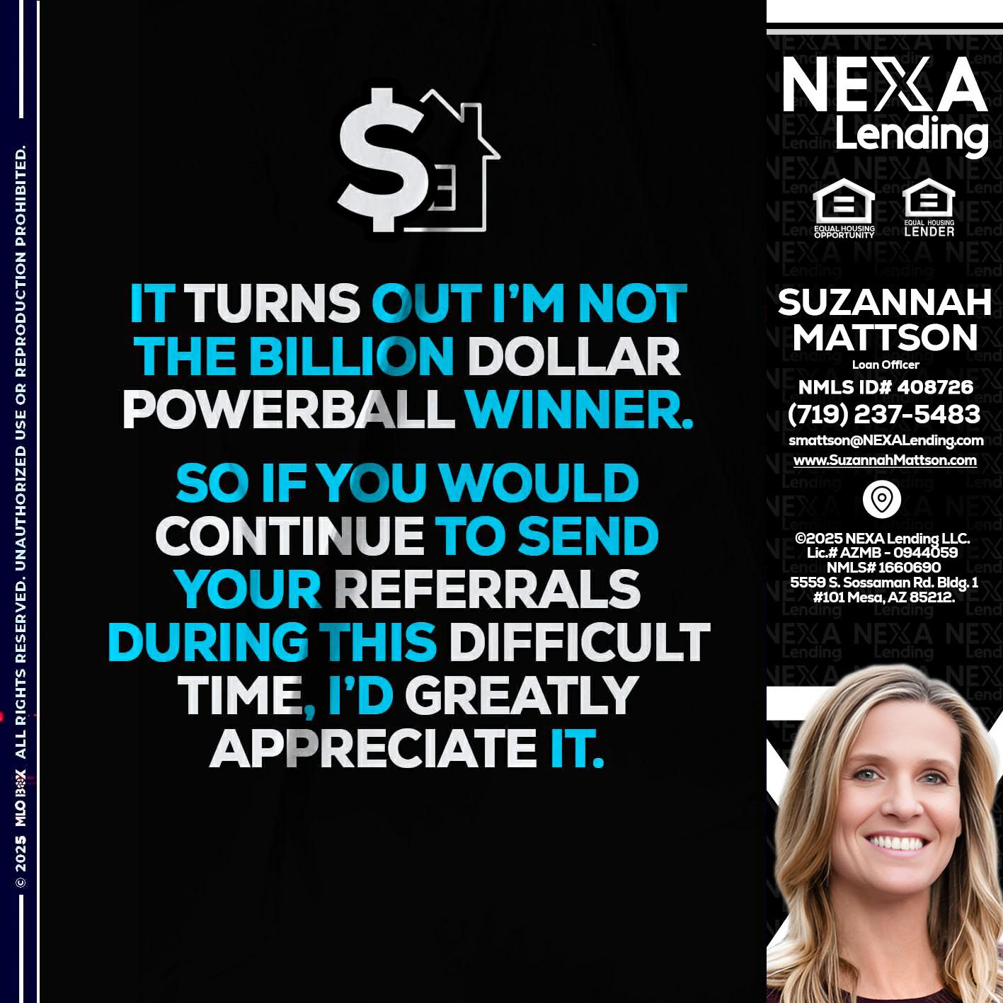 IT TURNS - Suzannah Mattson -Brokering Loan Officer