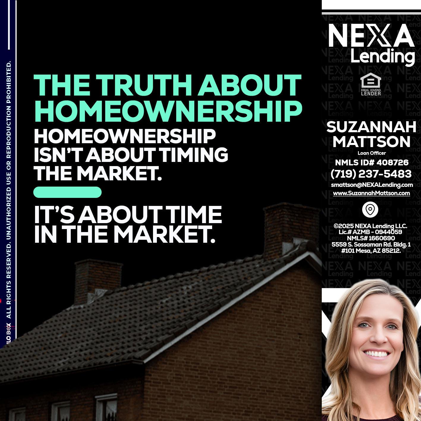THE TRUTH ABOUT - Suzannah Mattson -Brokering Loan Officer