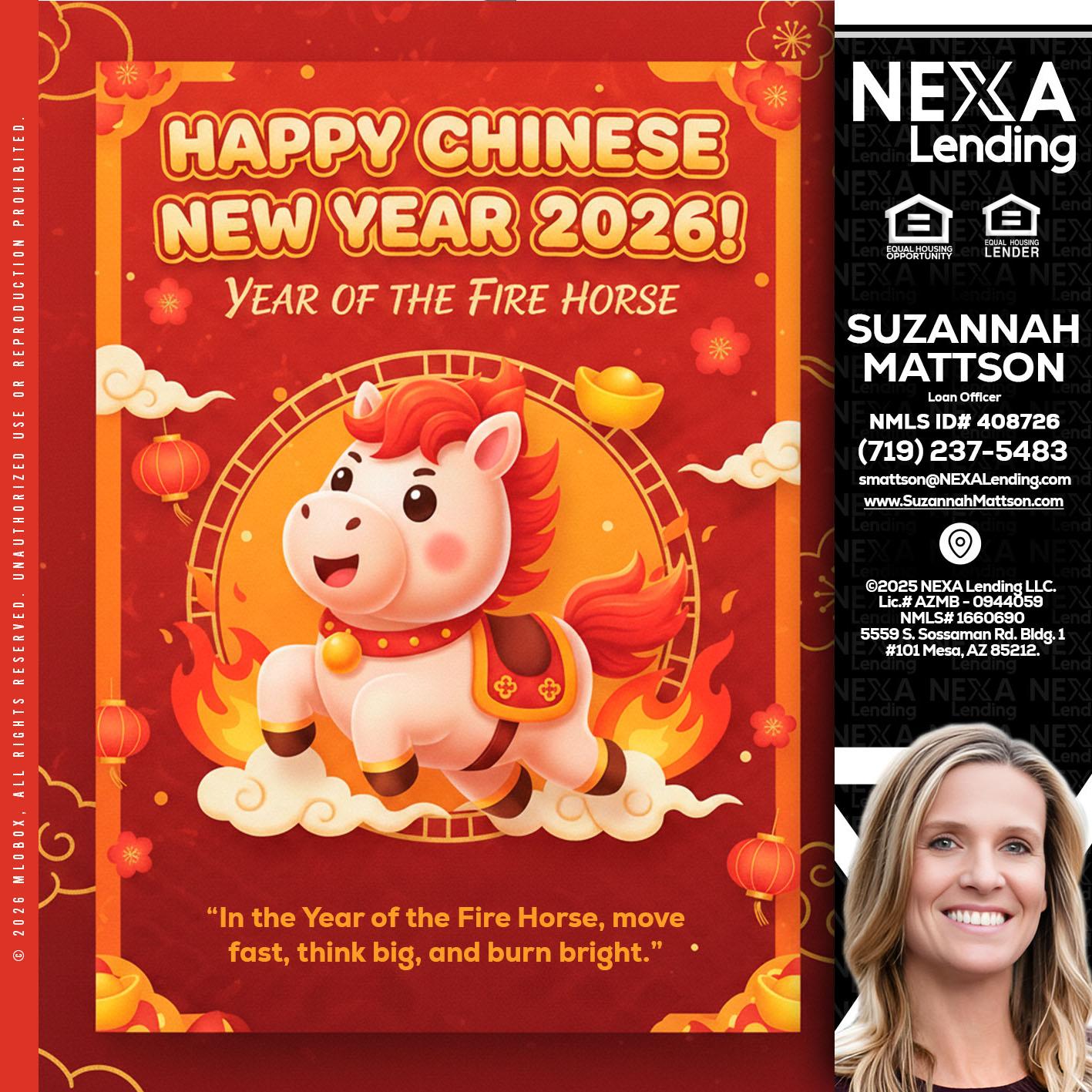happy Chinese new year - Suzannah Mattson -Brokering Loan Officer