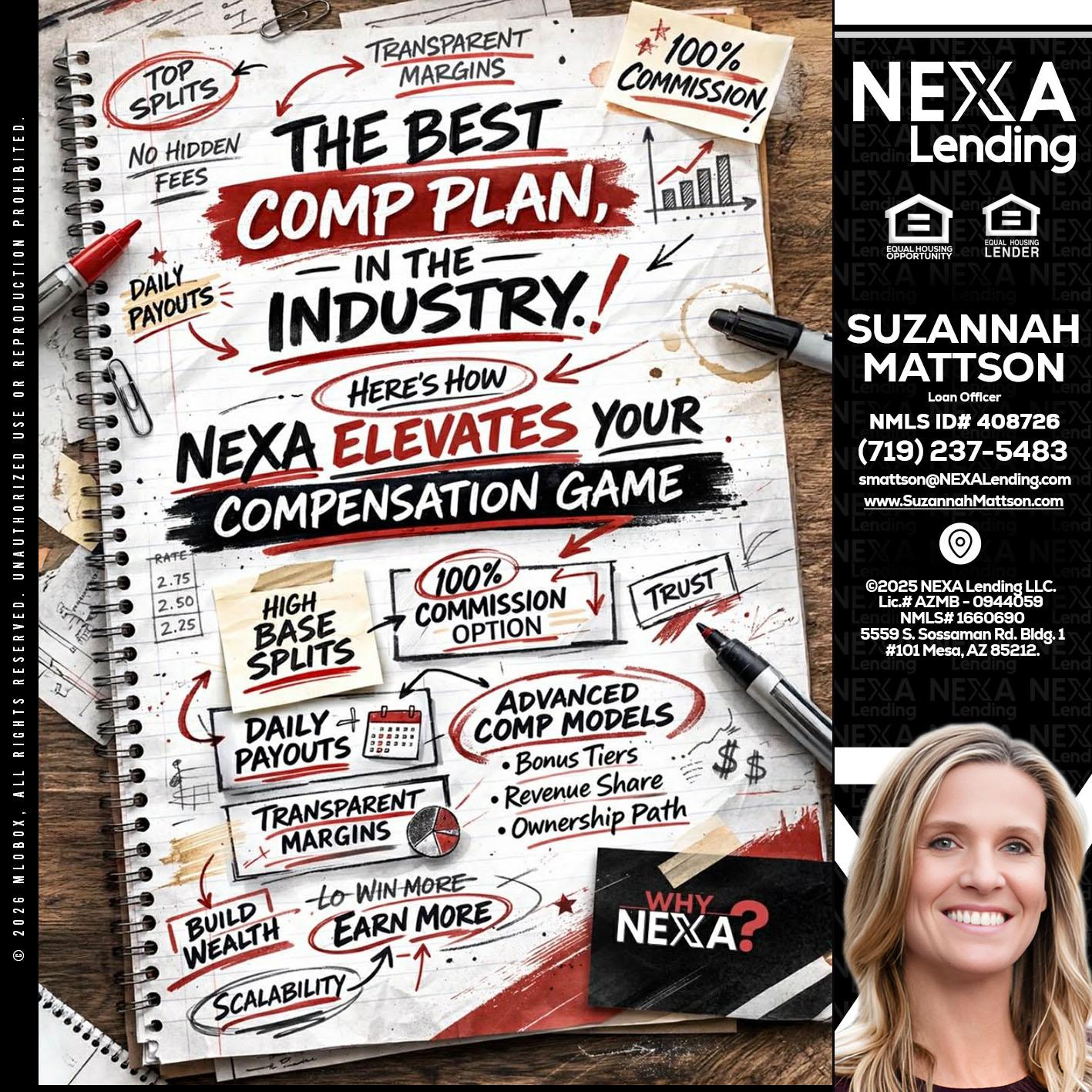 THE BEST COMP - Suzannah Mattson -Brokering Loan Officer