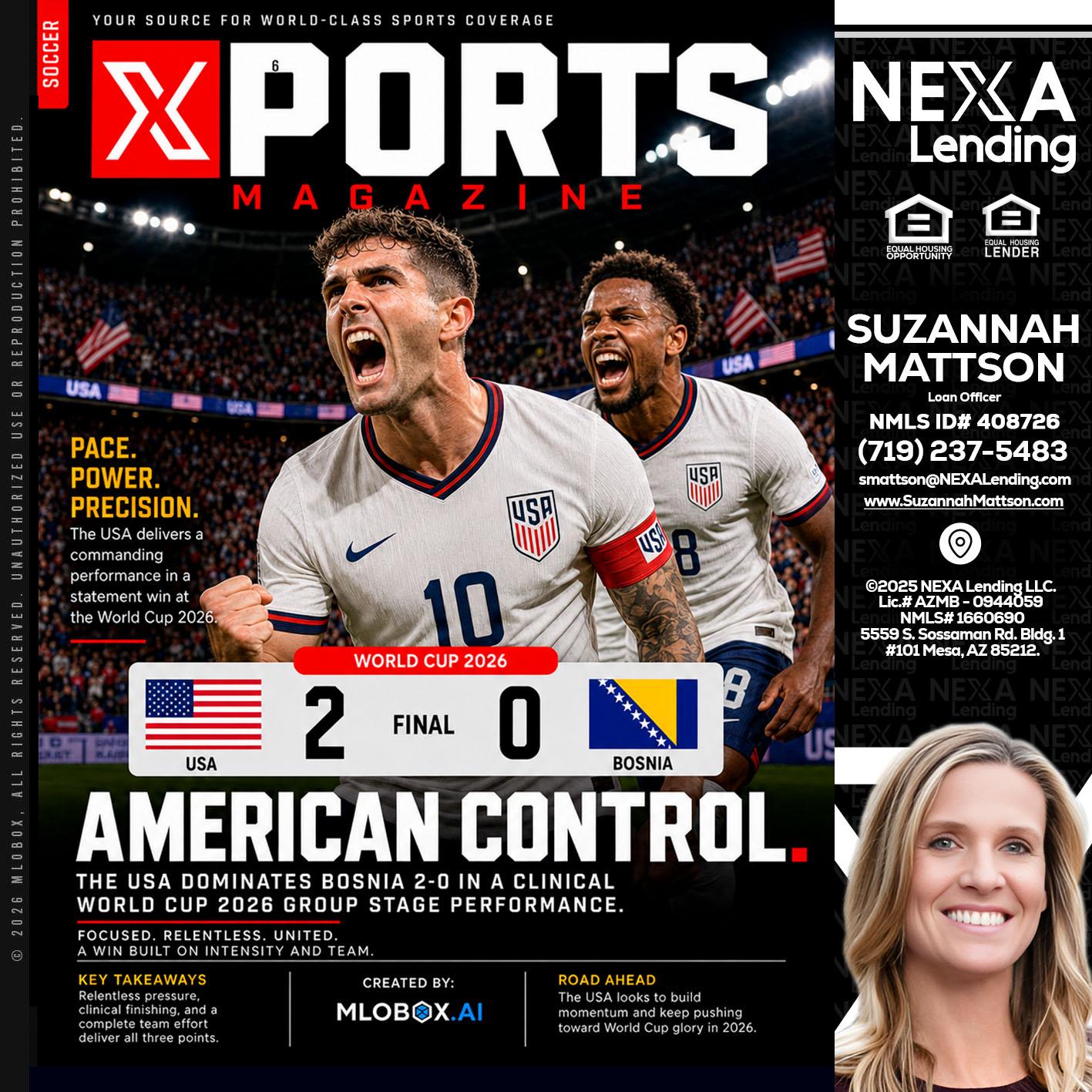 AMERICAN CONTROL - Suzannah Mattson -Brokering Loan Officer